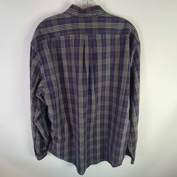 Izod Button Down Shirt Long Sleeve Multicolor Men's Siz… - Picture 2 of 7